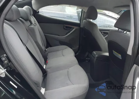 2013 Hyundai Elantra Gls из США, поврежденный, VIN KMHDH4AE4DU923541